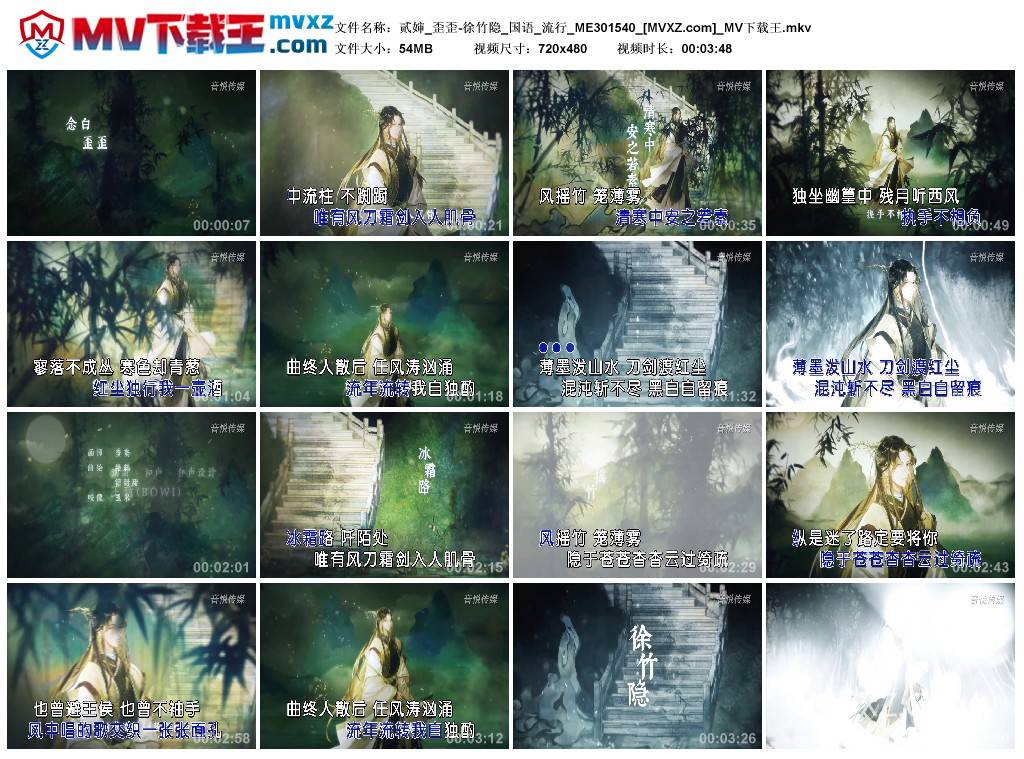 贰婶_歪歪-徐竹隐_国语_流行_ME301540